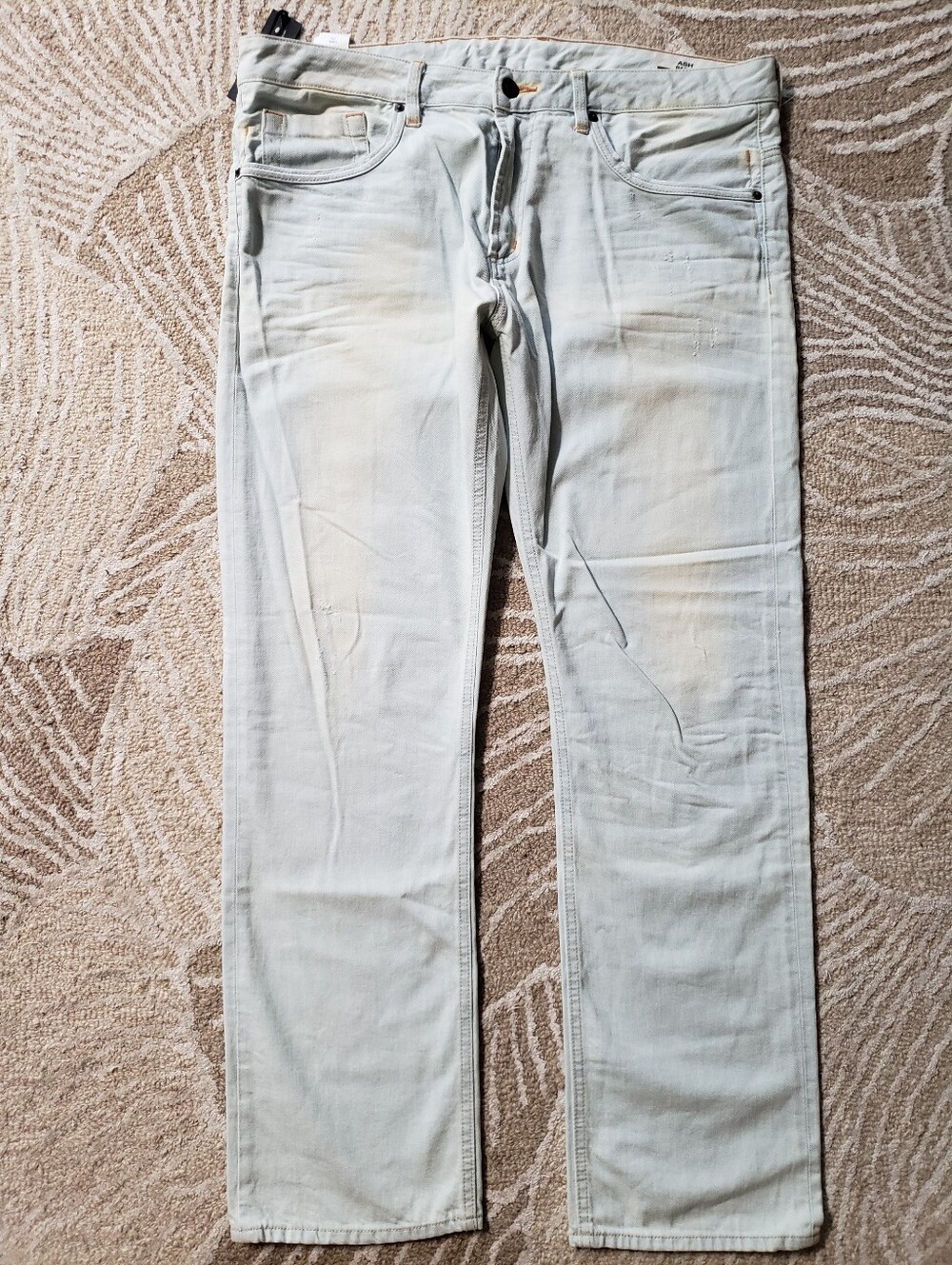 Buffalo David Bitton Light Blue Straight Men’s Jeans NWT Sz.38